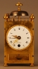 C04 French capucine travel alarm clock