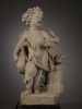 Dutch Louis XIV Garden Sculpture depicting a Putto