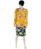 Dries Van Noten Yellow Sequin Embroidered Dress - Dries van Noten