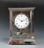 A fine Atmos clock, nickel case, by Jean-Léon Reutter, No 3615, France ca. 1930.   