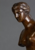 A French cast and patinated bronze sculpture of Venus, circa 1900