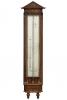 A fine Dutch Louis XVI mahogany barometer by P. Wast, circa 1810