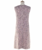 Chanel Pink Tweed Zip-Up Shift Dress 03P - Chanel