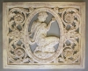 Ornamental fanlight from a Dutch canal house: Judgment of Paris