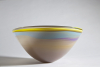 Misha Ignis, Wide bowl with pastel colours, Noordwijk, 1989 - Misha Ignis