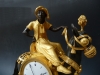 sculptural mantel clock,