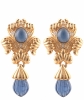 Nina Ricci 'Faux Sapphire' Drop Earrings - Nina Ricci