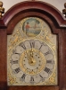 A Dutch Miniature Wall clock, so called 'Staartschippertje' , circa 1840