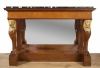 A French Empire mahogany ormolu marble console by Jacob Desmalter