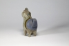 Hans de Jong, Glazed stoneware sculpture, fantasy animal, jaren 70 - Hans de Jong