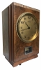 M238 Wooden Atmos clock, walnut veneers, J.L. Reutter, model LG I, No 602