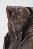 Hildo Krop, Uniek coromandel sculptuur van dame en detail damesgezicht, Amsterdamse School, 1926 - Hildo (H.L.) Krop