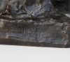 Lambertus Zijl, Bronzen sculptuur bizon, 1916 - Lambertus Zijl