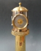 Brass lighthouse-clock, barometer / thermometers, France circa 1890.