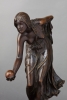 A patinated bronze ‘ Kugelspielerin’ by Walter Scott, circa 1890