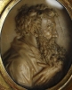 Wax profile portrait of Saint Paul