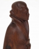 L.G. Verstoep, Teakhouten sculptuur van een moderne Japanse dame, ca. 1925 - Leendert G. Verstoep