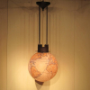 Stained Glass Globe Lamp, commissioned by the Royal Dutch Lloyd, attributed to Willem Bogtman, 1917-1919 - Willem Bogtman
