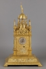 German Renaissance Vertical Astronomical Table Clock