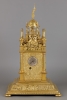 German Renaissance Vertical Astronomical Table Clock