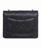 Chanel Vintage Black Caviar Quilted Mini Flap Bag - Chanel