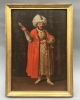 Portraits of a Sultan and a Chinese calligrapher