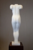 Eja Siepman van den Berg, 'Zigzag' torso, Carrara marble, 1995 - Eja Siepman van den Berg