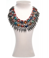 Indian Agate Necklace - Designer Unknown