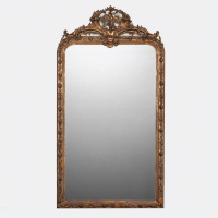 Large Distressed Mirror