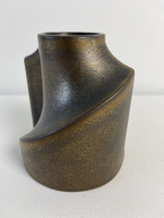 Jan van der Vaart, bronze glazed stoneware mutiple candle holder - Jan van der Vaart