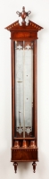 A Dutch mahogny inlaid contra-bakbarometer, J. Stopanni Amsterdam, circa 1800