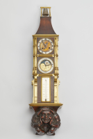 Rare 19th century fantasy wall clock