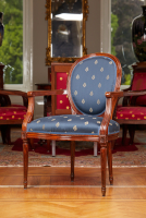Louis XVI upholstered armchair 