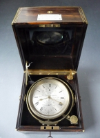 Exclusive marine chronometer, Victor Kullberg, 12 Cloudesley Ier. Islington, London No 547, c. 1863.