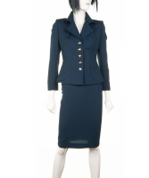 Vivienne Westwood London Blue Skirt Suit - Gold Label - Vivienne Westwood