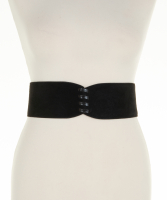 Alaia Black Leather Belt - Azzedine Alaïa