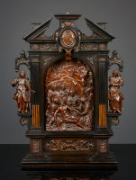 South German Baroque House Altar