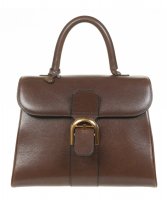 Delvaux 'Brillant' Brown MM Handbag - Delvaux