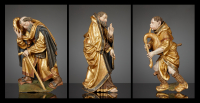 Three sculptures from a Renaissance Altarpiece, Antwerp