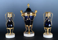 A set of Louis XVI potpourri decorative vases