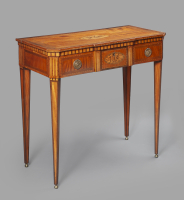 An elegant Dutch Louis Seize side table