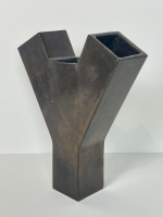 Jan van der Vaart, Y-shaped vase with three openings, 1968. Unique or very rare Multiple. - Johannes Jacobus, Jan van der Vaart