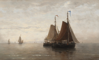 Calm Sea - H.W. Mesdag