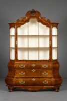 Dutch Louis XV display cabinet
