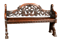 A Dutch hall bench
