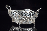 Dutch silver Louis XVI bread basket, Willem Pont, Amsterdam