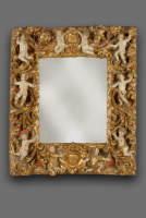 Southern German Baroque mirror