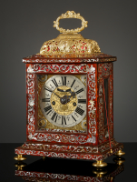 German Louis XIV table clock