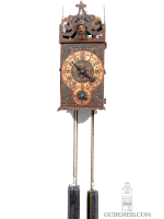 An early South German polychrome automaton wall clock, circa 1590.