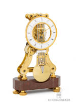 A fine French Directoire skeleton table regulator, Robert Robin, circa 1800